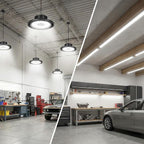 Super Bright LED High Bay Light – Wide Angle Garage Lighting