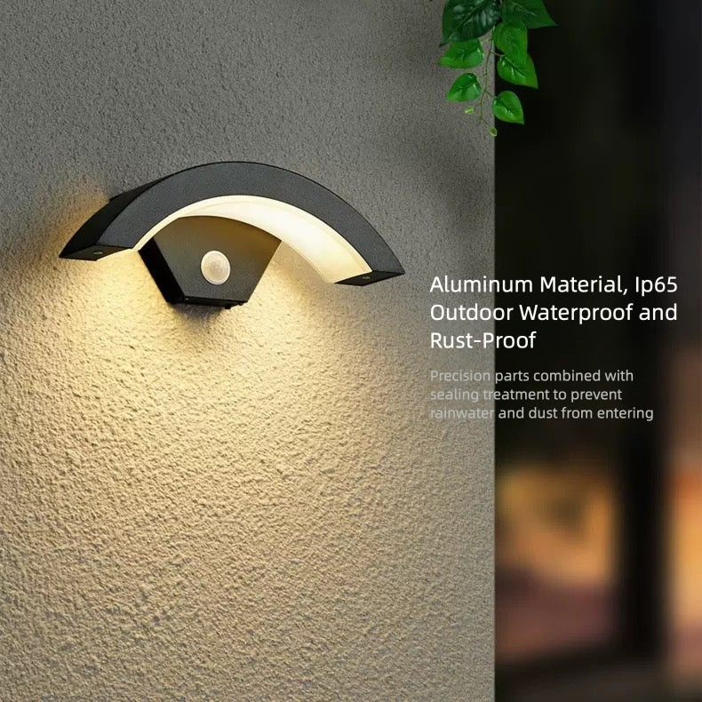 Waterproof Motion-Activated LED Flood Light, Modern Outdoor Security Light with IP65 Rating - XIAOZHE