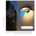 Waterproof Motion-Activated LED Flood Light, Modern Outdoor Security Light with IP65 Rating - XIAOZHE