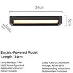 Rotatable Linear LED Wall Light - Modern, Waterproof Outdoor Bar Sconce - XIAOZHE