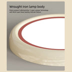 Ceiling Flush Mount Light - French Cream Style LED Fixture for Indoor Bedroom Lighting - XIAOZHE