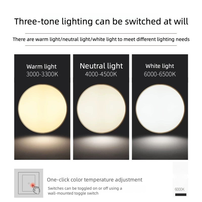 Nordic Minimalist Ceiling Light in H65 Copper - Dining Room & Bedroom Home Lighting - XIAOZHE