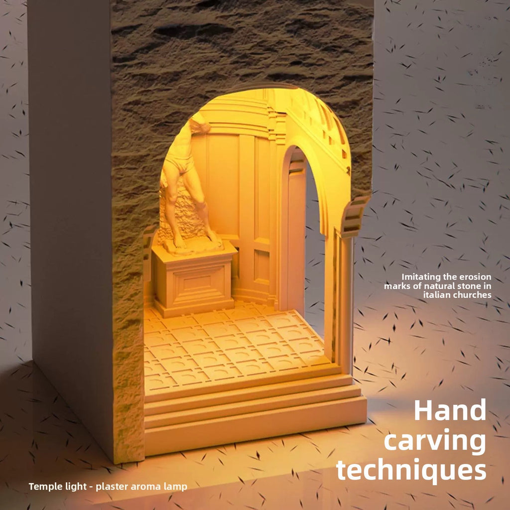 Classical David Sculpture Night Light - Architectural Wax Melt Lamp for Home Decor - XIAOZHE