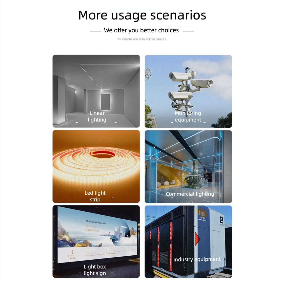 LED power supply 12V/24V small transformer, CE and EMC certified, suitable for use in light strips - XIAOZHE