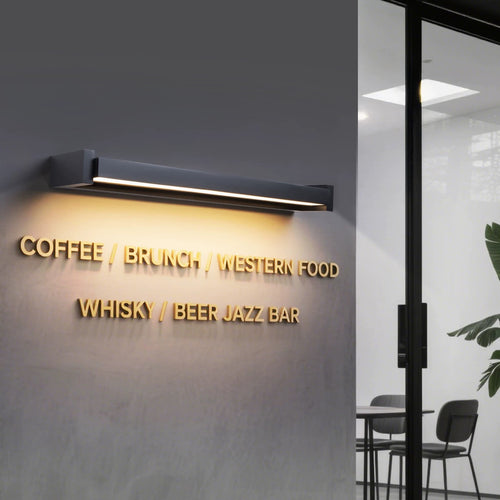 Rotatable Linear LED Wall Light - Modern, Waterproof Outdoor Bar Sconce - XIAOZHE