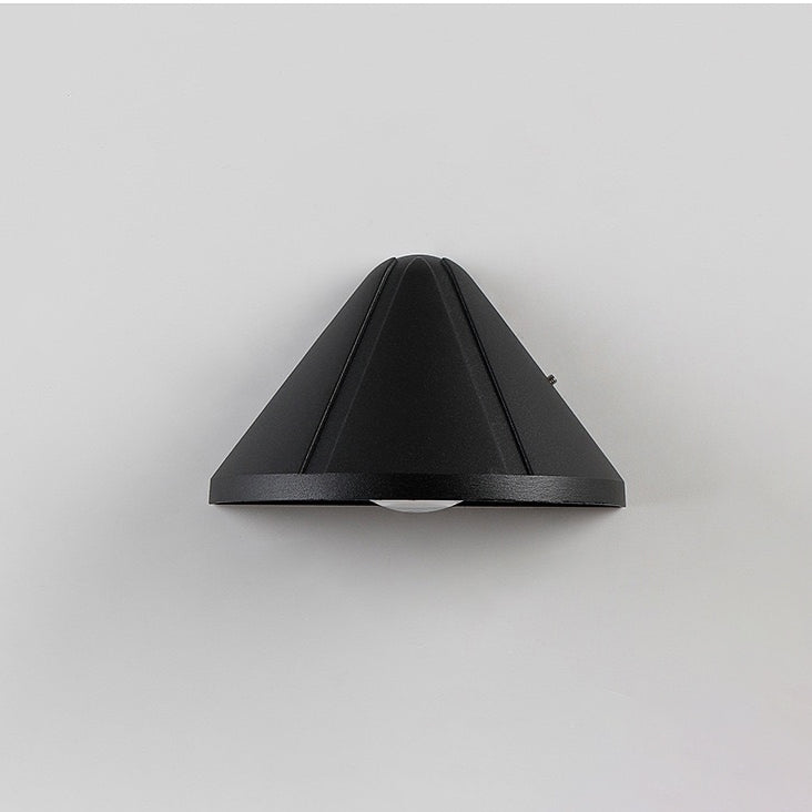 Modern Minimalist Cone Outdoor Wall Light, IP65 Waterproof Exterior Sconce for Entryway & Patio - XIAOZHE