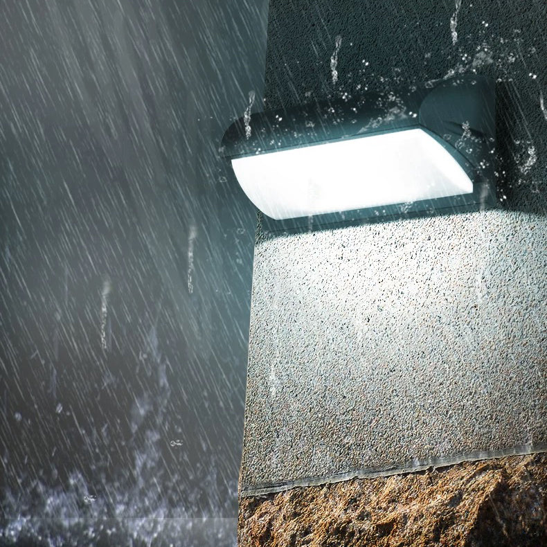 Motion Sensor Outdoor 18w Wall Light - Waterproof LED, for Garden & Courtyard - XIAOZHE
