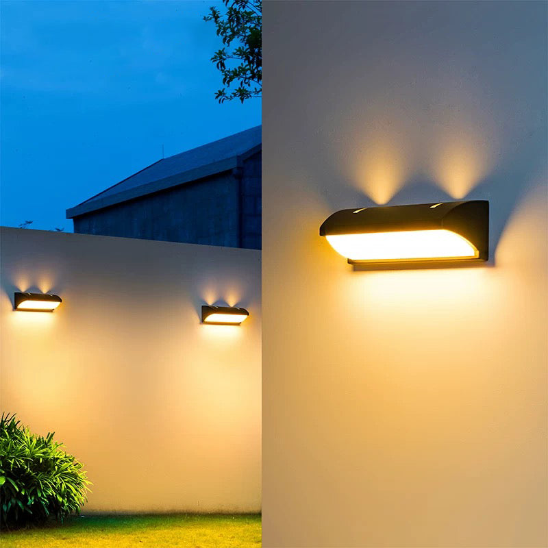 Motion Sensor Outdoor 18w Wall Light - Waterproof LED, for Garden & Courtyard - XIAOZHE