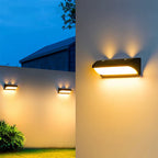 Motion Sensor Outdoor 18w Wall Light - Waterproof LED, for Garden & Courtyard - XIAOZHE
