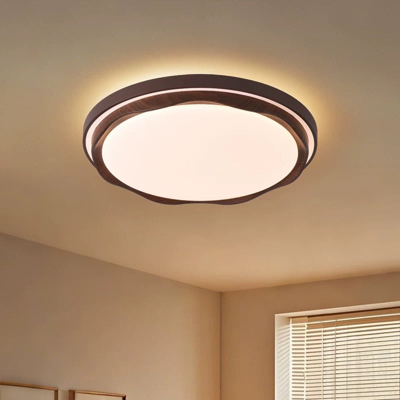 Modern LED Ceiling Light with Up & Down Lighting | Eye-Care Design for Living Room - XIAOZHE