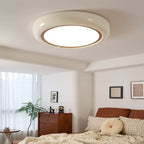Ceiling Flush Mount Light - French Cream Style LED Fixture for Indoor Bedroom Lighting - XIAOZHE