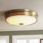 Nordic Minimalist Ceiling Light in H65 Copper - Dining Room & Bedroom Home Lighting - XIAOZHE