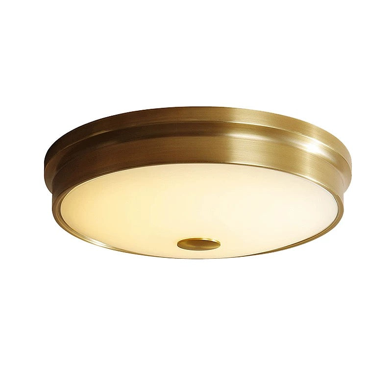 Retro Minimalist Ceiling Light｜LED Flush Mount for Dining Room & Bedroom Home Lighting - XIAOZHE