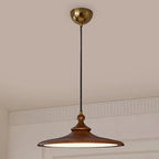UFO Style Pendant Light - Durable Metal Shade, Multi-Color Options, Flicker-Free Illumination - XIAOZHE