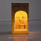 Classical David Sculpture Night Light - Architectural Wax Melt Lamp for Home Decor - XIAOZHE