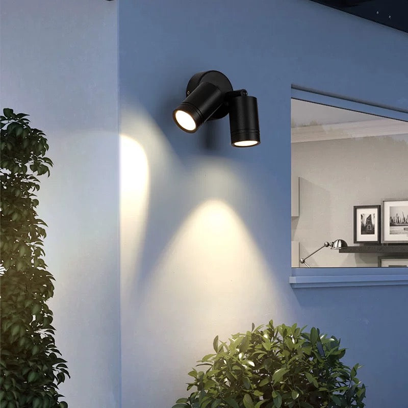 Adjustable Dual Head LED Spotlight for Wall & Display Lighting