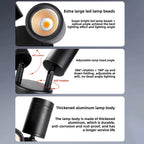 Adjustable Dual Head LED Spotlight for Wall & Display Lighting