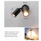 Adjustable Dual Head LED Spotlight for Wall & Display Lighting