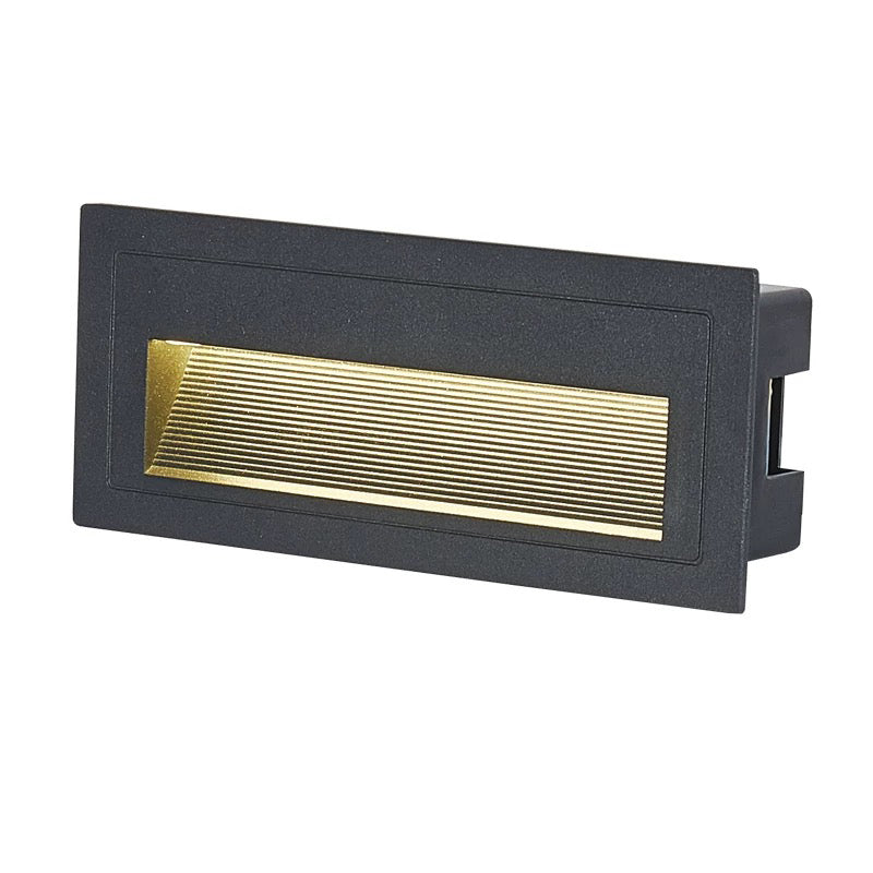 IP65 Waterproof Outdoor LED Step Light | Aluminum Recessed Wall Lamp