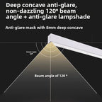 1M Linear LED Office Pendant | CRI 97 | Honeycomb Anti-Glare Lamp