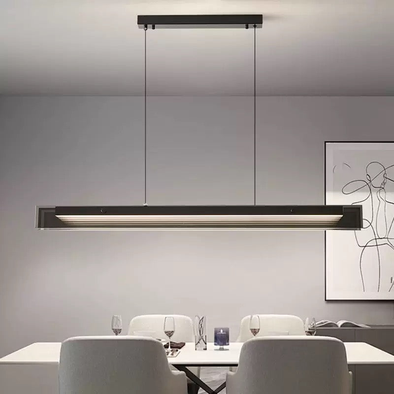 Full Spectrum LED Linear Pendant | CRI 97+ Anti-Blue Light Office Lamp