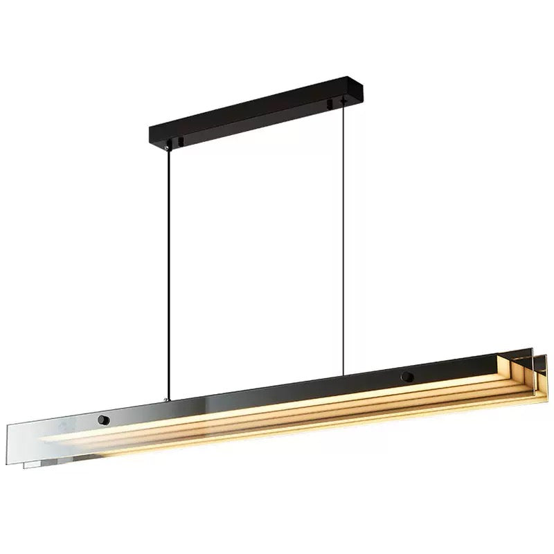 Full Spectrum LED Linear Pendant | CRI 97+ Anti-Blue Light Office Lamp