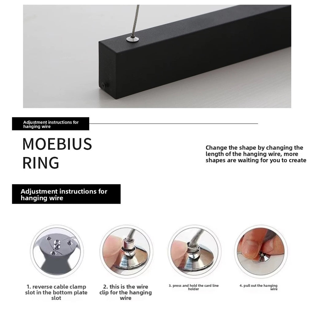 Architectural Linear Pendant Light – CRI97 High Color Accuracy