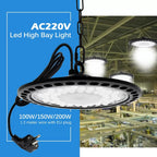 Super Bright LED High Bay Light – Wide Angle Garage Lighting