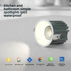 Waterproof LED Downlight IP65 for Bathroom – Modern Ceiling Lighting