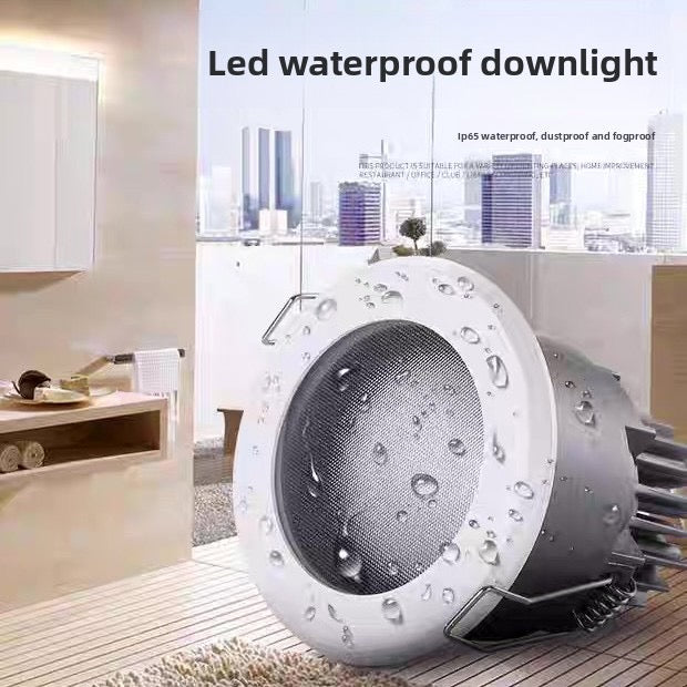 IP65 Waterproof Anti-Fog Downlight 10W/15W for Commercial Hotel