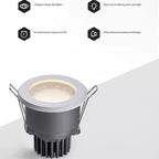 IP65 Waterproof Anti-Fog Downlight 10W/15W for Commercial Hotel