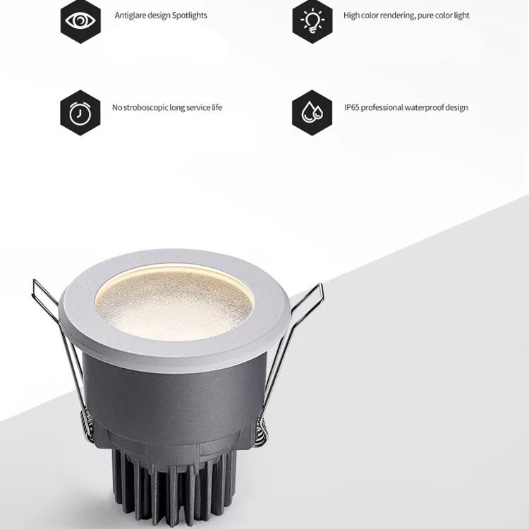 IP65 Waterproof Anti-Fog Downlight 10W/15W for Commercial Hotel