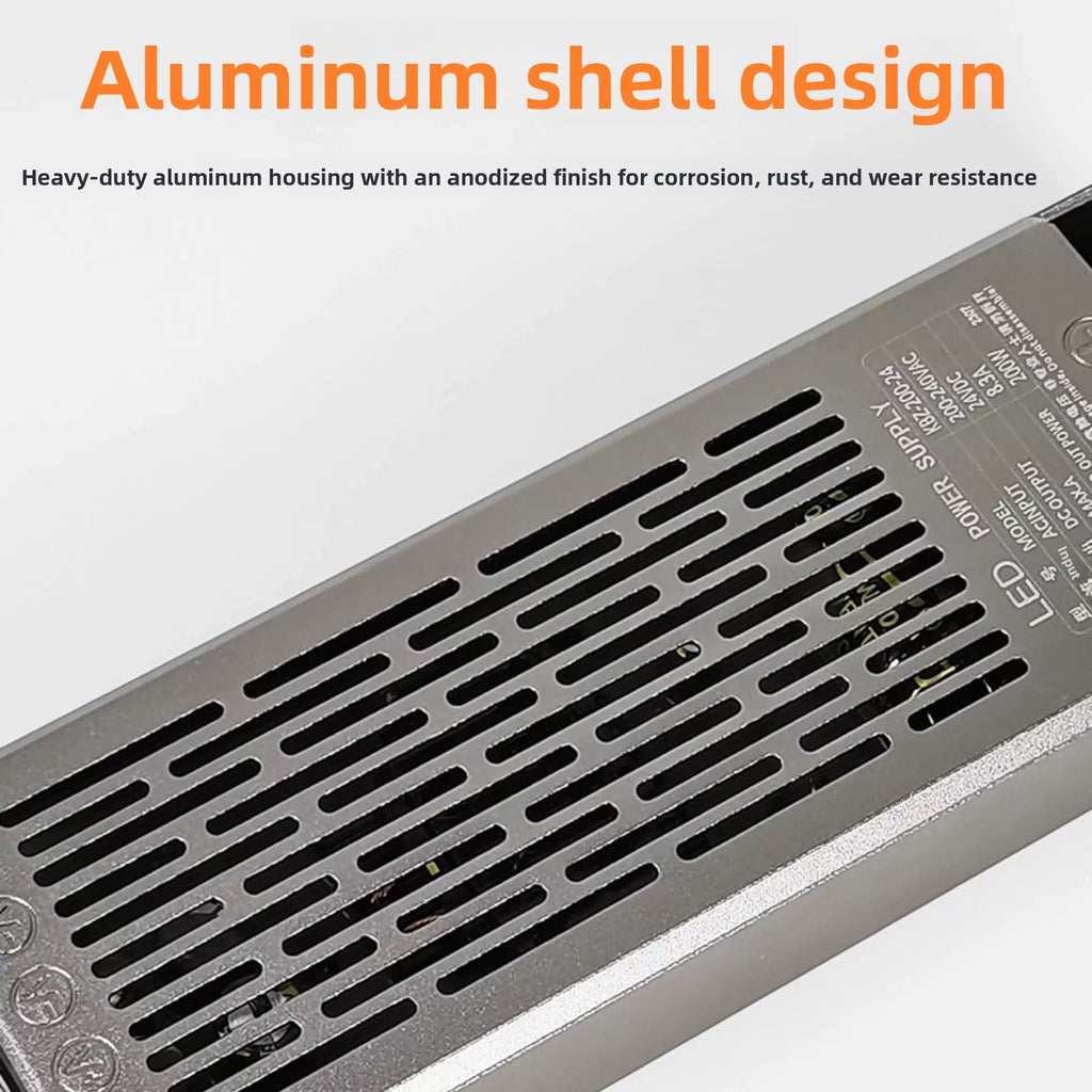 LED Power Supply 24V Slim Driver for Stable Lighting