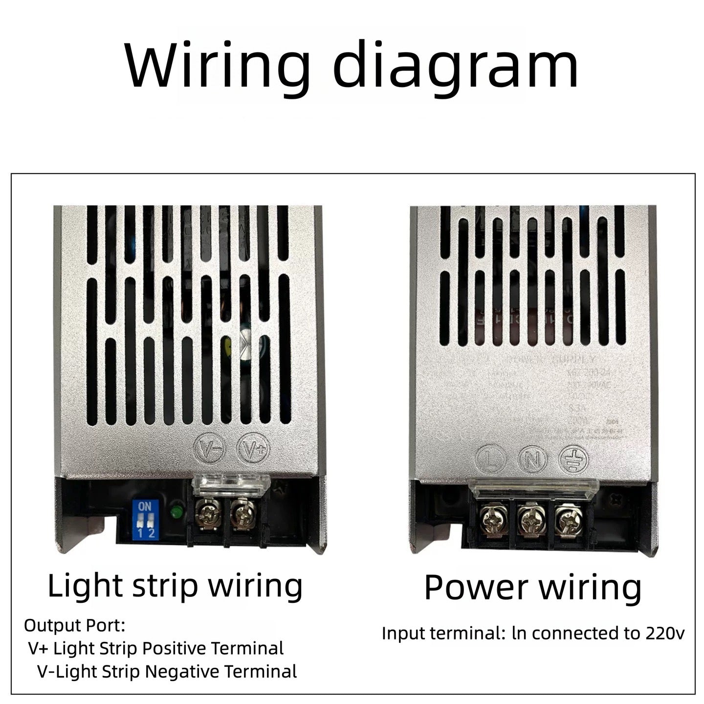 LED Power Supply 24V Slim Driver for Stable Lighting