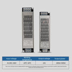 LED Power Supply 24V Slim Driver for Stable Lighting