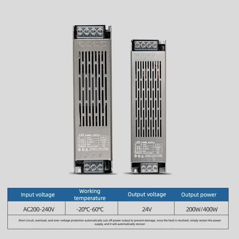 LED Power Supply 24V Slim Driver for Stable Lighting