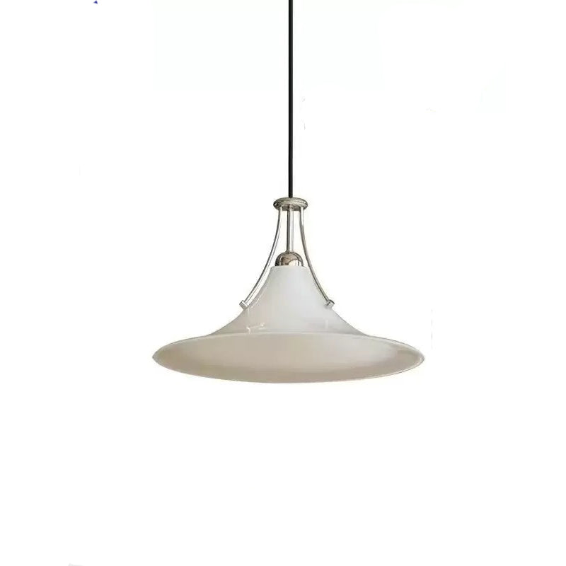 Minimalist Frosted Glass Pendant Light | Modern Ambient Lamp