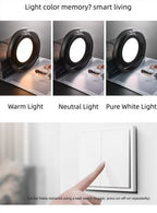 Automatic Height Adjustable Glass Pendant Light 22W LED