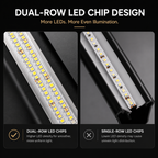 Architectural Linear Pendant Light – CRI97 High Color Accuracy