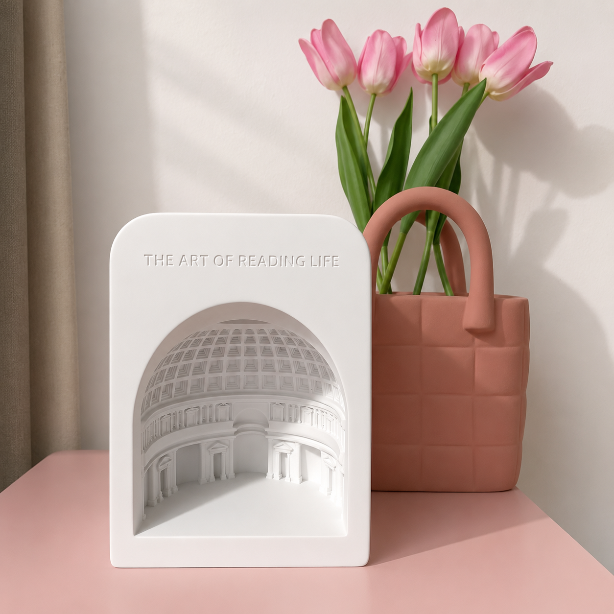 Artisan Candle Warmer Lamp – Roman Dome Edition