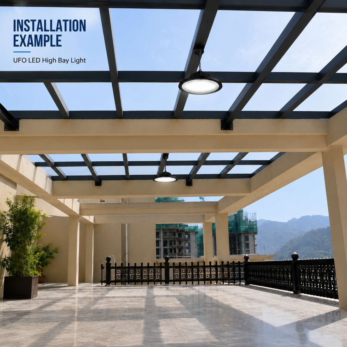 IP65 Radar Sensor LED High Bay Light | 100W–150W