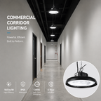 150W UFO LED High Bay Light – Optional Reflector