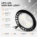 150W UFO LED High Bay Light – Optional Reflector