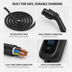 7kW Home EV Charger with 5m Cable – Type 1 or Type 2