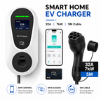 7kW 32A Smart EV Charger – Type 2, J1772 or NACS