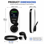 7kW 32A Smart EV Charger – Type 2, J1772 or NACS