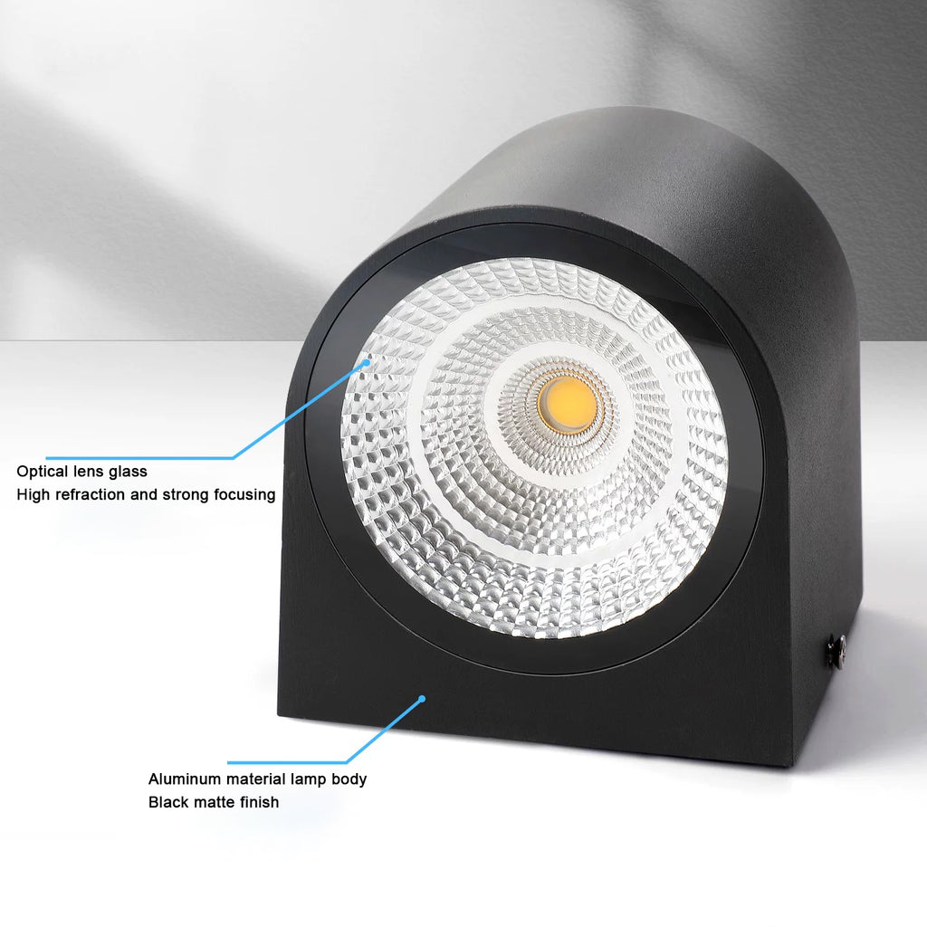Waterproof LED Wall Light with 3-Year Warranty | Garden, Courtyard & Hotel Lighting - XIAOZHE