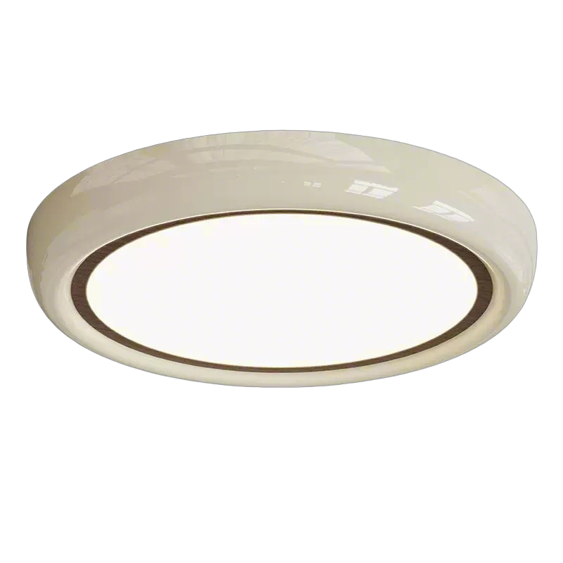 Ceiling Flush Mount Light - French Cream Style LED Fixture for Indoor Bedroom Lighting - XIAOZHE