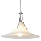 Magnolia Glass Pendant Light - Floral Design for Dining Room & Café Decor - XIAOZHE