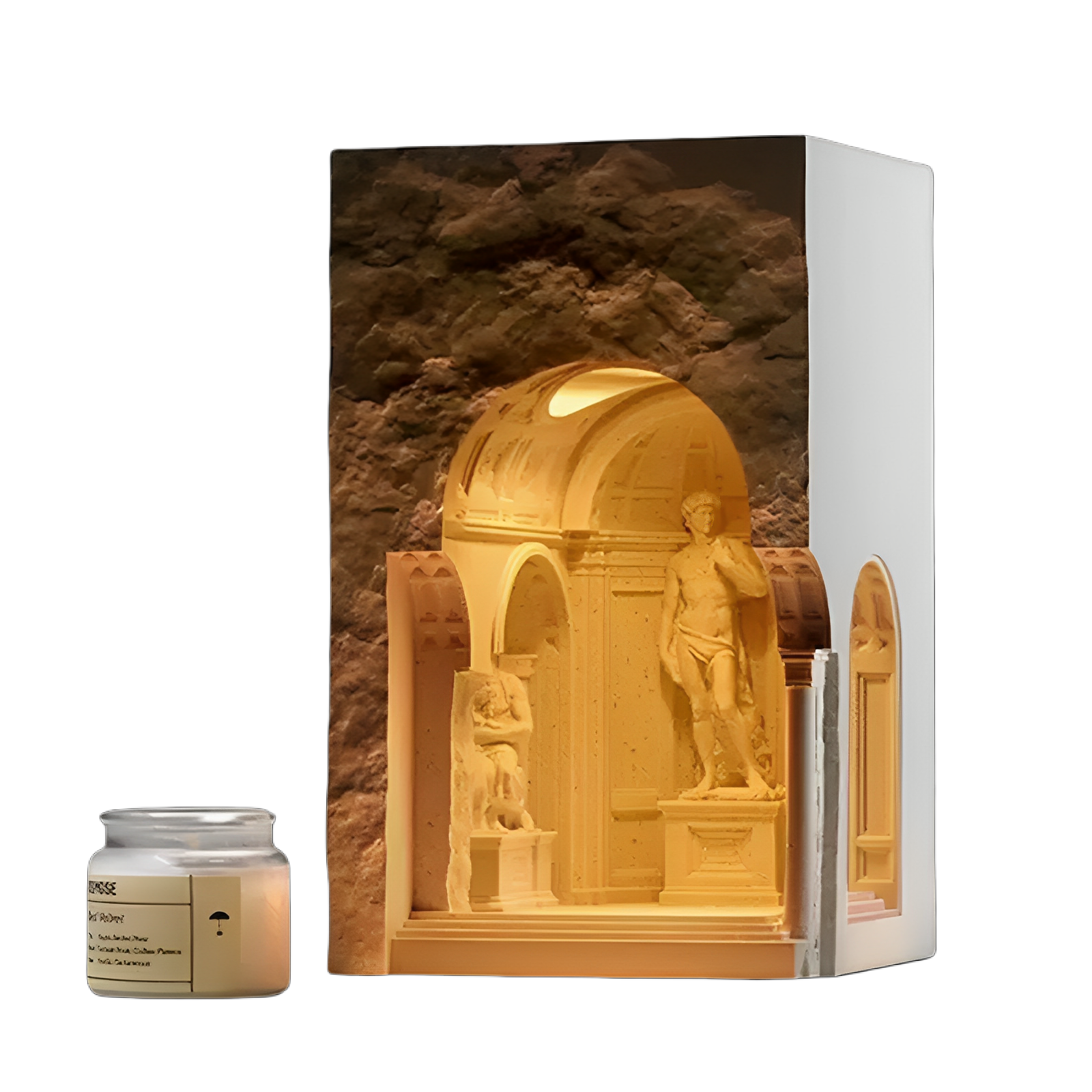 Classical David Sculpture Night Light - Architectural Wax Melt Lamp for Home Decor - XIAOZHE